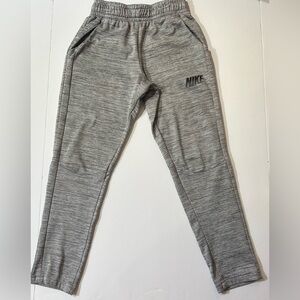 Nike Boys Heathered Gray Joggers | Size M | Athletic Comfort